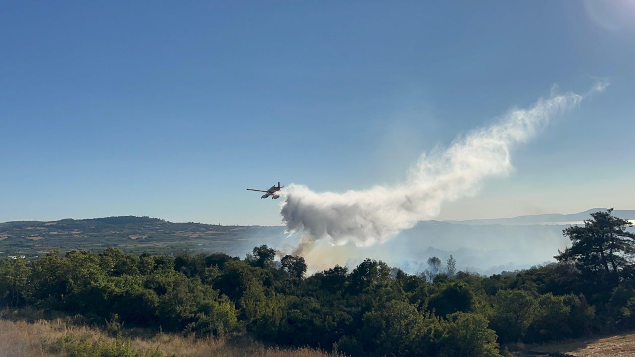 Çanakkale&#039;de orman yangını kontrol altında
