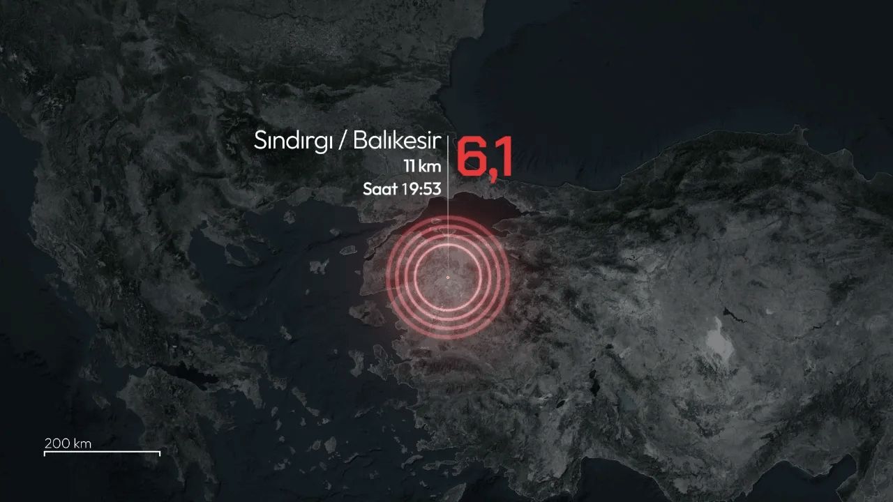 Balıkesir'in Sındırgı ilçesi 6.1 ile sallandı! İstanbul ve çevre illerden hissedildi - Gündem