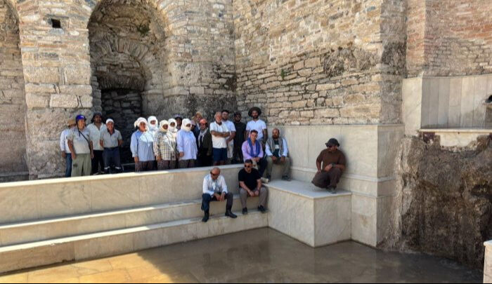 Muğla'da tarihi olay! 1900 yıl sonra su aktı, Stratonikeia'da heyecan doruğa çıktı - 1. Resim