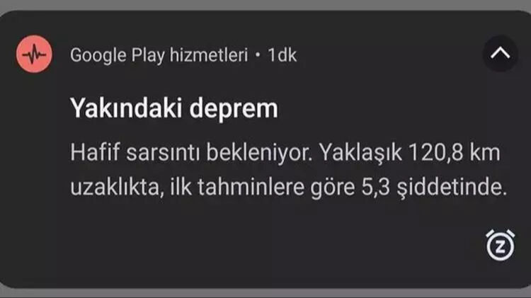 Google deprem uyarı nasıl açılır? Telefondan deprem bildirimi almak için yapılması gerekenler - 1. Resim