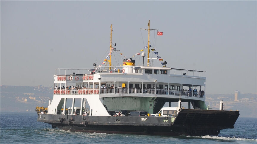 Hava koşulları engel oldu! Güney Marmara'da feribot seferleri iptal - 1. Resim