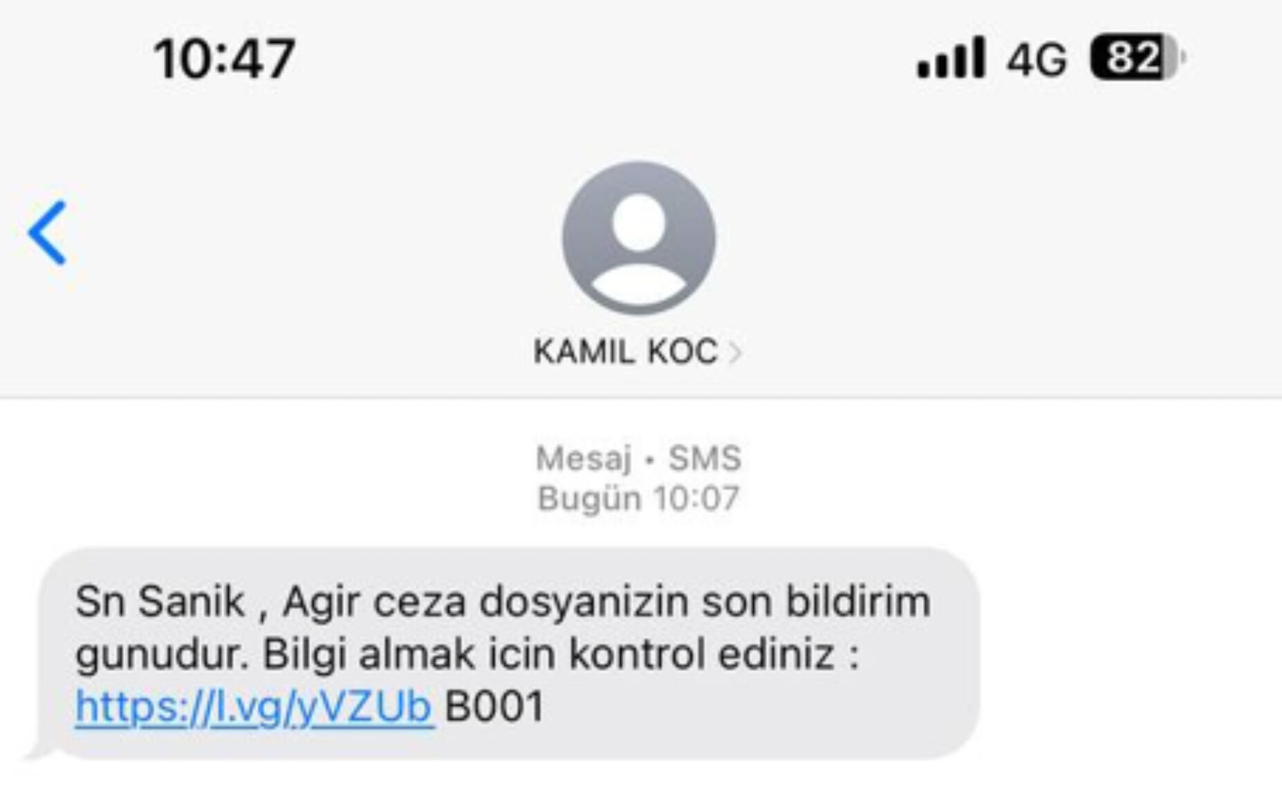 Kamil Koç hacklendi mi, çöktü mü? Sahte link mesajları SMS yoluyla iletildi! - 2. Resim