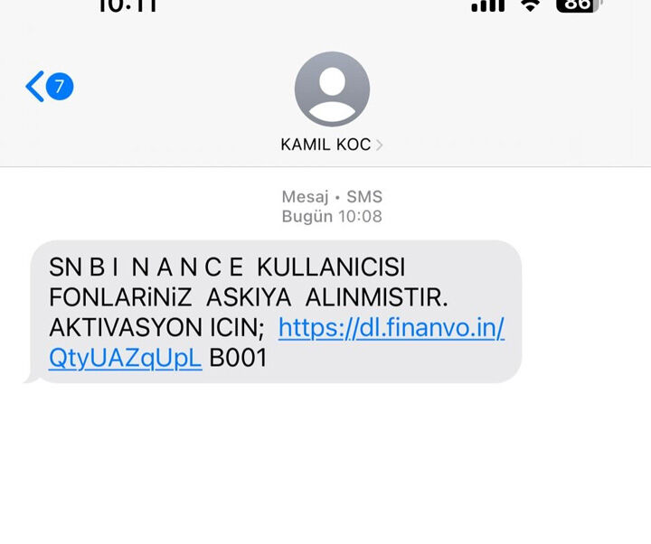Kamil Koç'un SMS sistemi hacklendi! Gelen mesajı gören kullanıcılar şaşırdı - 2. Resim