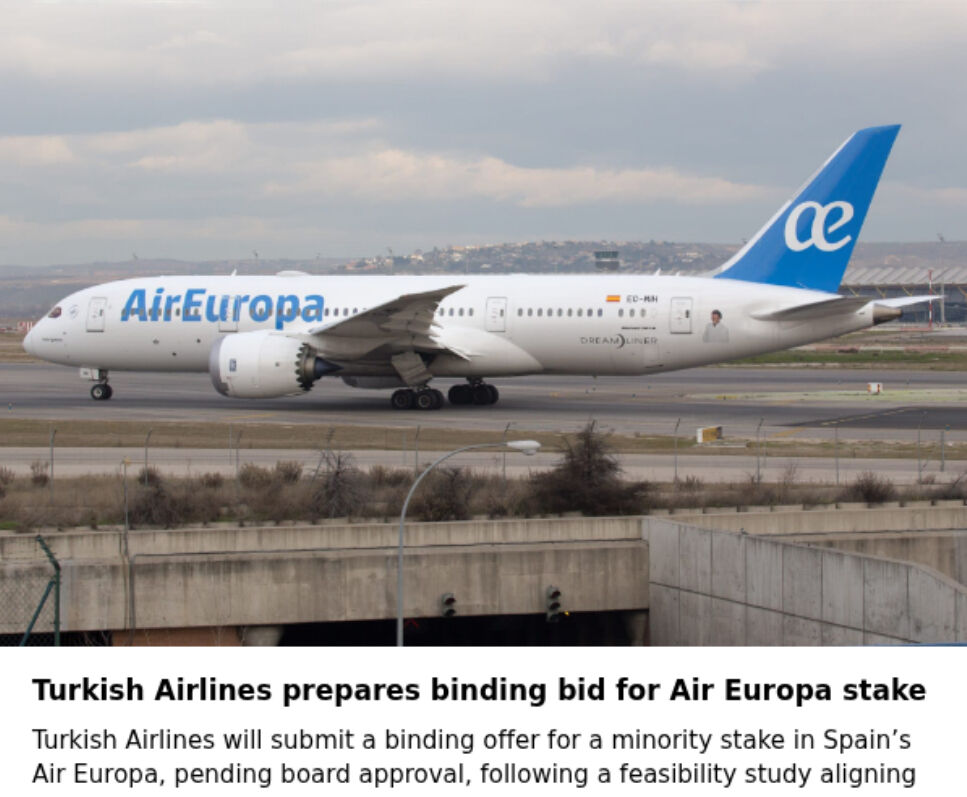 THY'nin Air Europa teklifi dış basında! 
