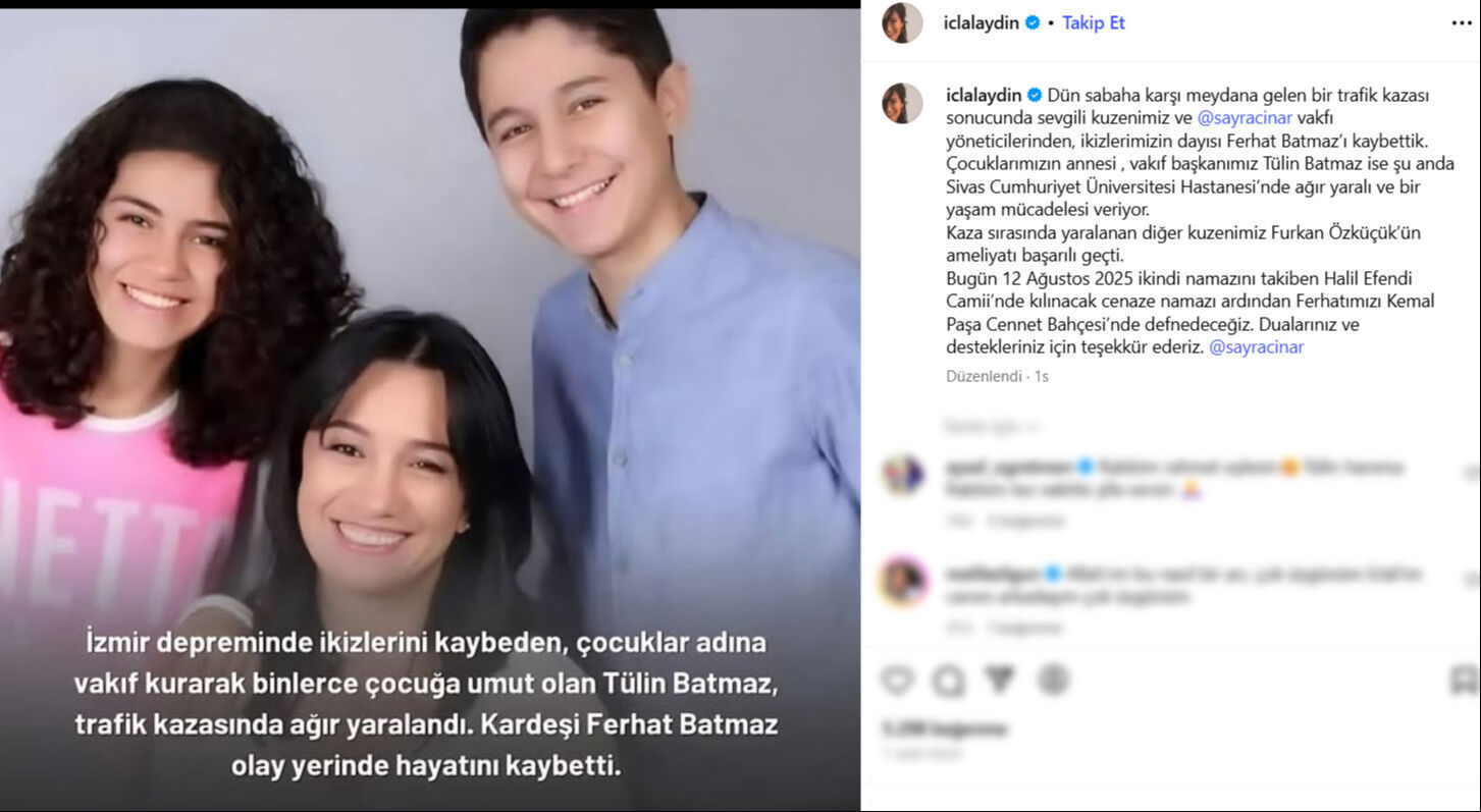 Deprem’de ikiz yeğenleri vefat etmişti! İclal Aydın’ın yüreğini yakan yeni acı - 2. Resim