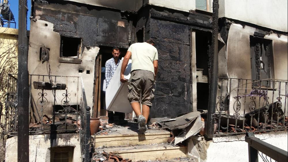 Ev, araba, anılar... Her şey küle döndü! 