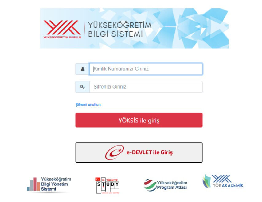 Türkiye Gazetesi yazdı, YÖK açıkladı: Sızma veya yetkisiz erişim yok YÖKSİS Bilgi Sistemi ekrenı