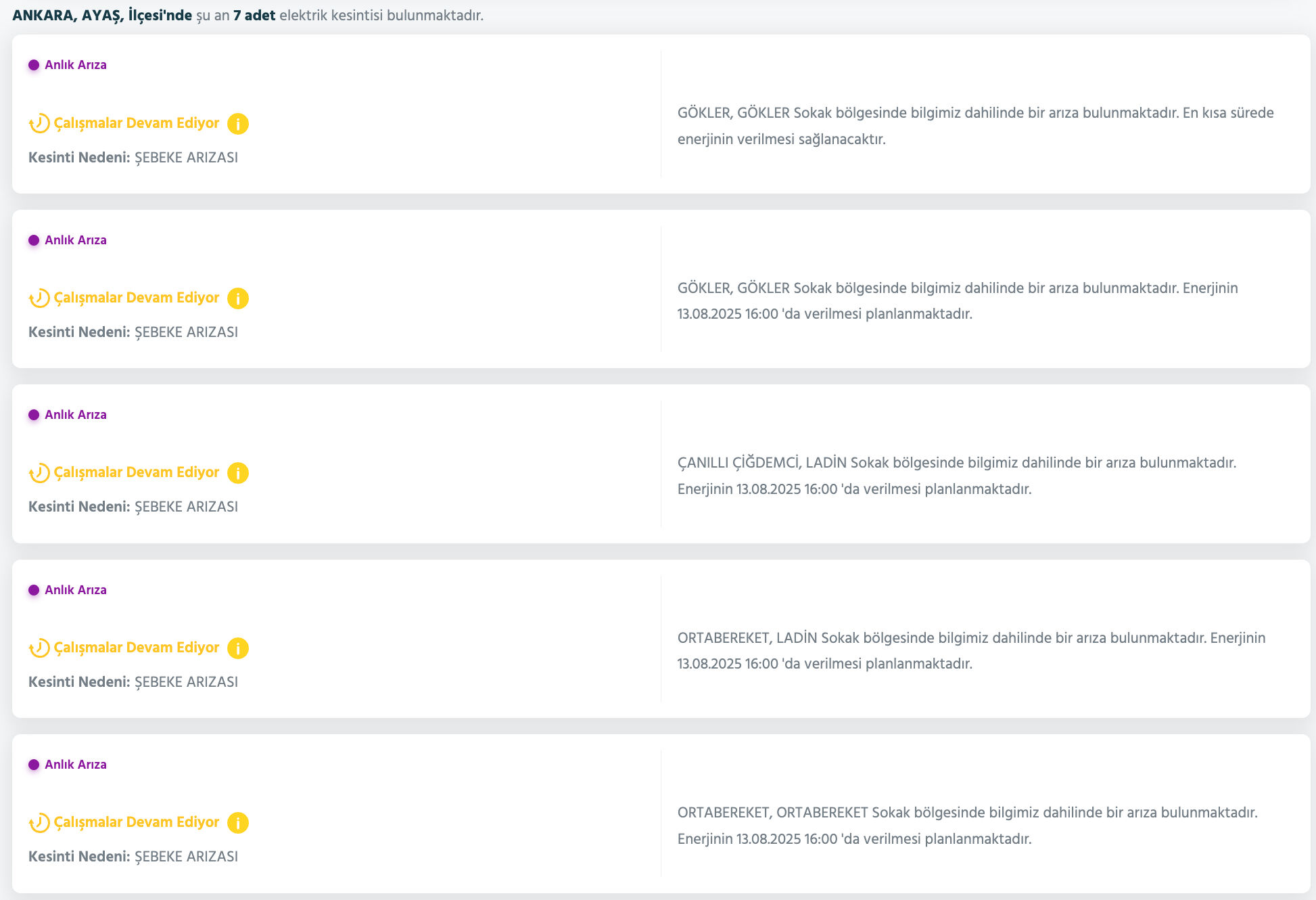 Ankara elektrik kesintisi sorgulama: Başkent EDAŞ duyurdu! Ankara'da elektrikler ne zaman gelecek? Polatlı, Pursaklar... - 11. Resim