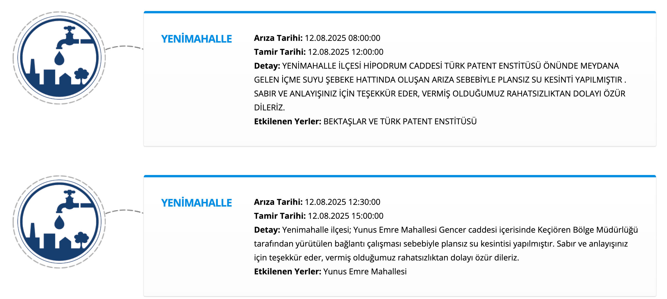 ASKİ su kesintisi sorgulama! Ankara'da sular ne zaman gelecek, saat kaçta? Sincan, Polatlı, Çubuk... - 6. Resim