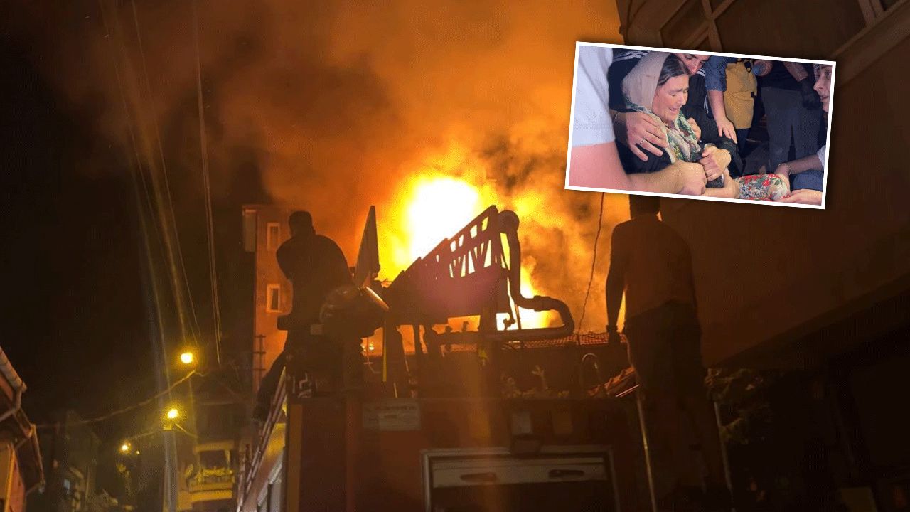 Balıkesir&#039;de korkutan yangın! 2 ev kullanılamaz halde, yavru kediler mahsur kaldı