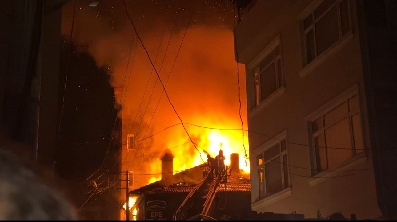 Balıkesir'de korkutan yangın! 2 ev kullanılamaz halde, yavru kediler mahsur kaldı - 1. Resim