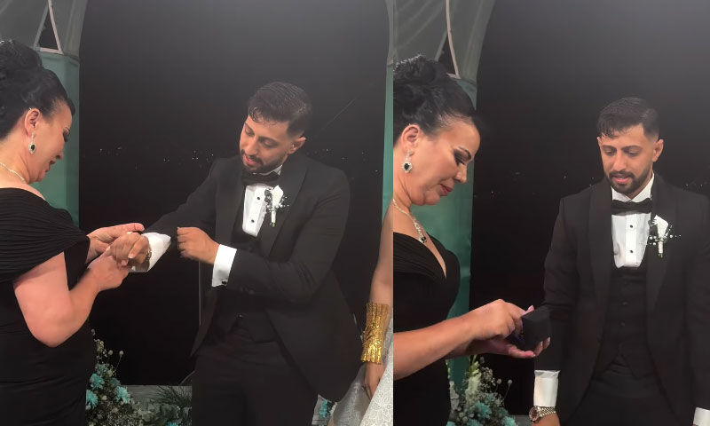 Burak Bulut ve Eda sakız evlendi! Cam kutuda altın şov gündem oldu - 3. Resim