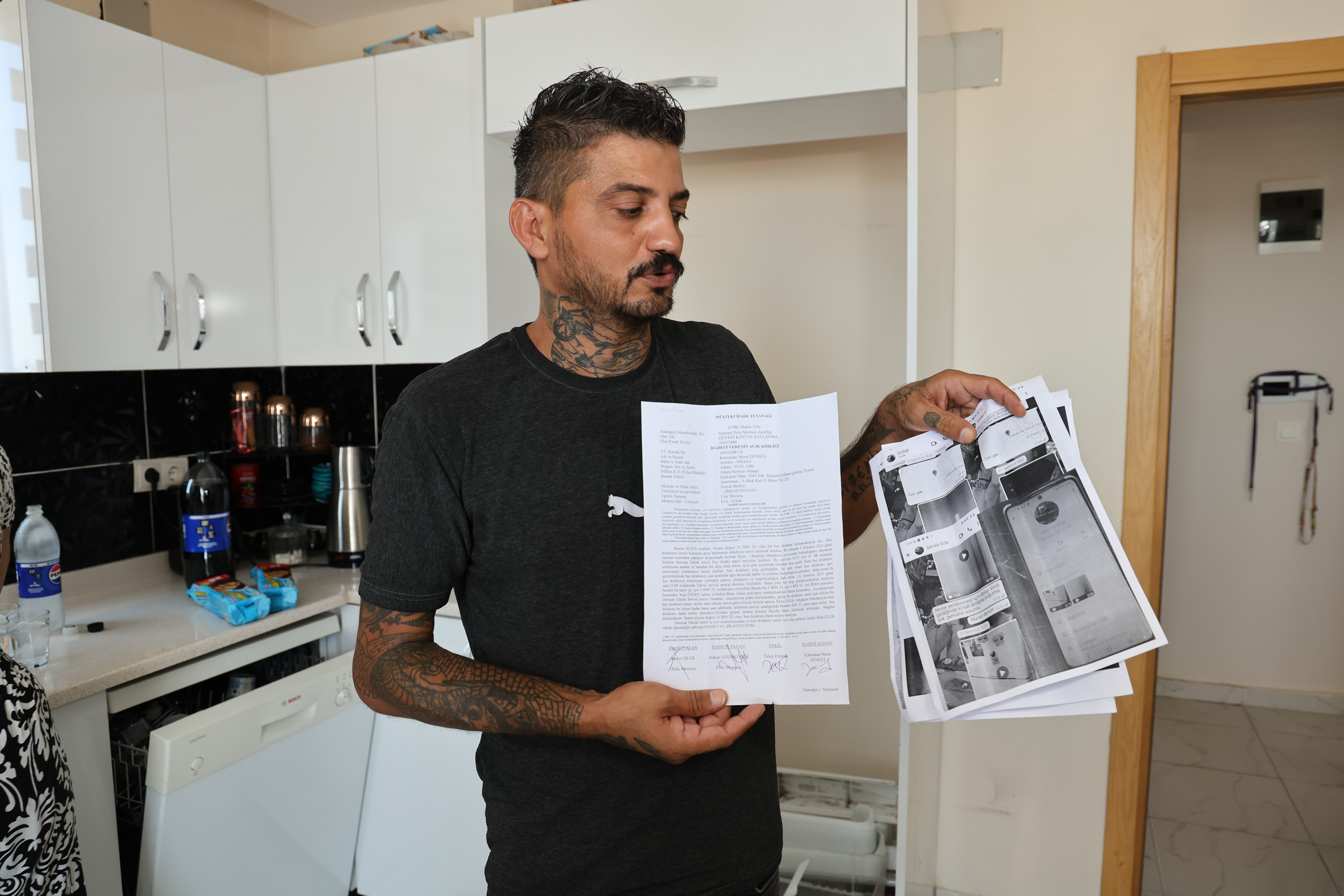 Buzdolabını servise g&ouml;nderdi, soğuk suya hasret kaldı! Başına gelenler sonrası soluğu karakolda aldı - 1. Resim