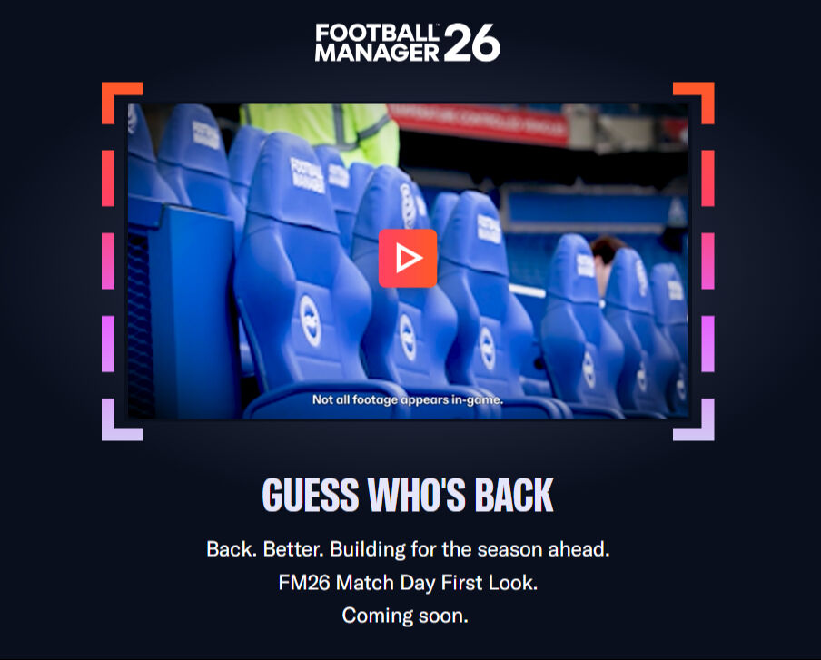 Football Manager 26 ne zaman çıkacak? Tanıtım fragmanı yayınlandı - 1. Resim
