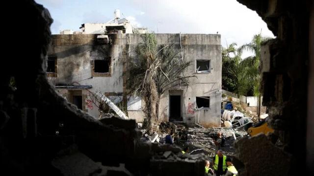 Husiler İsrail'de 4 noktayı vurdu! Hayfa'da bomba sesleri - 1. Resim