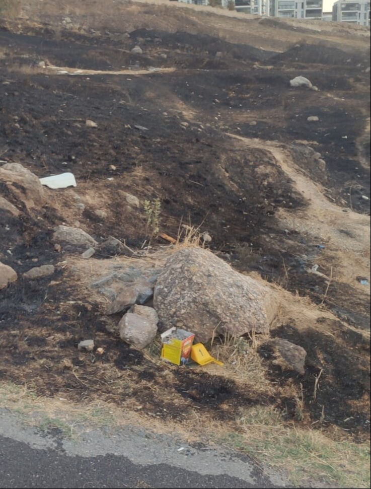 İstanbul'da havai fişekle yangın çıkardı! Suç üstü yakalandı - 1. Resim