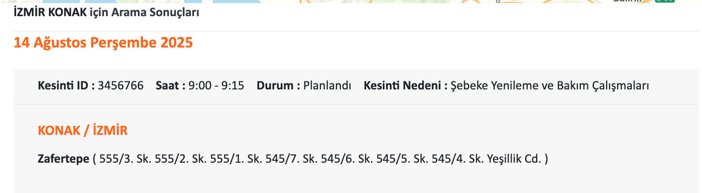 İzmir Karşıyaka elektrik kesintisi: GEDİZ Elektrik'ten vatandaşlara uyarı geldi! İzmir'de elektrikler ne zaman, saat kaçta gelecek? - 20. Resim