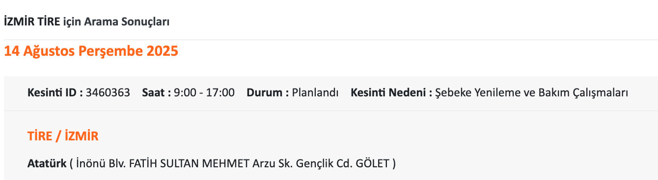 İzmir Karşıyaka elektrik kesintisi: GEDİZ Elektrik'ten vatandaşlara uyarı geldi! İzmir'de elektrikler ne zaman, saat kaçta gelecek? - 23. Resim