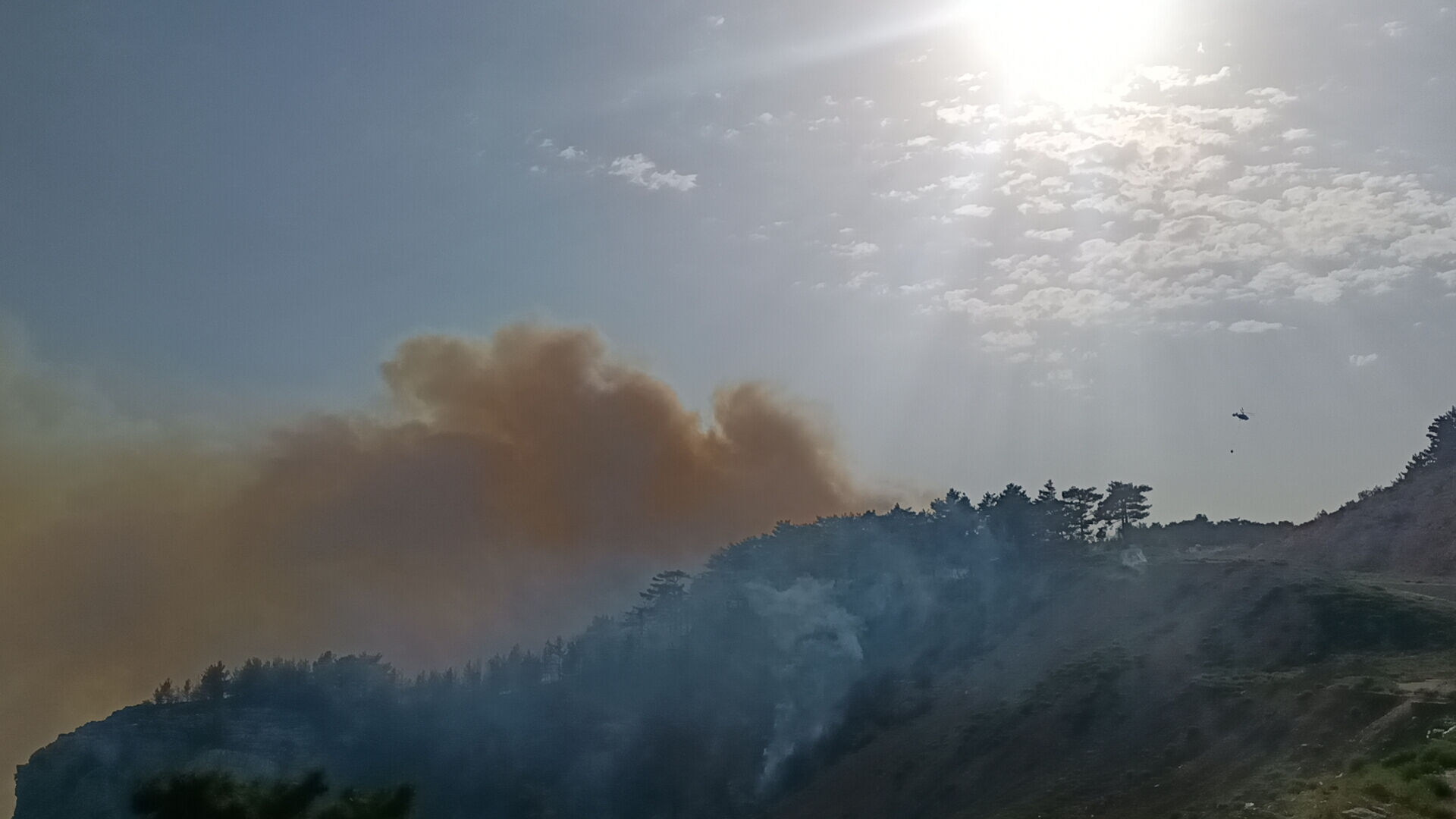 Kabus sürüyor! Mersin'de orman yangını, 3 mahalle tahliye ediliyor - 4. Resim