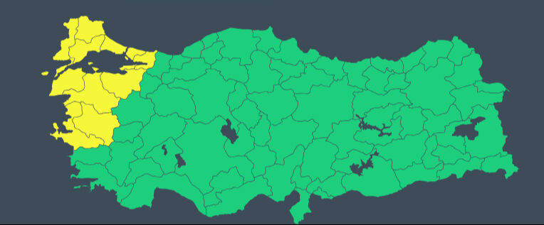 Meteoroloji'den fırtına uyarısı! İstanbul ve 10 ilde 4 gün sürecek - 1. Resim