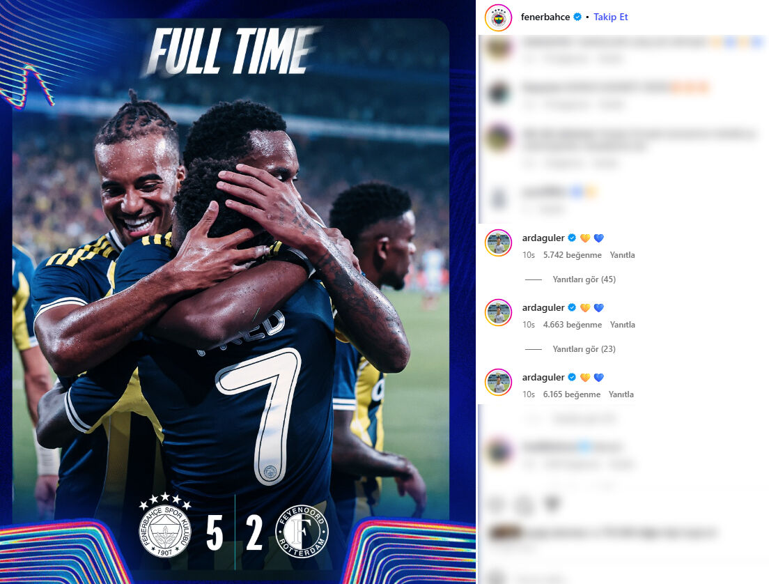 Peş peşe 3 defa gönderdi! Arda Güler kayıtsız kalmadı: Fenerbahçelileri coşturan hamle - 2. Resim