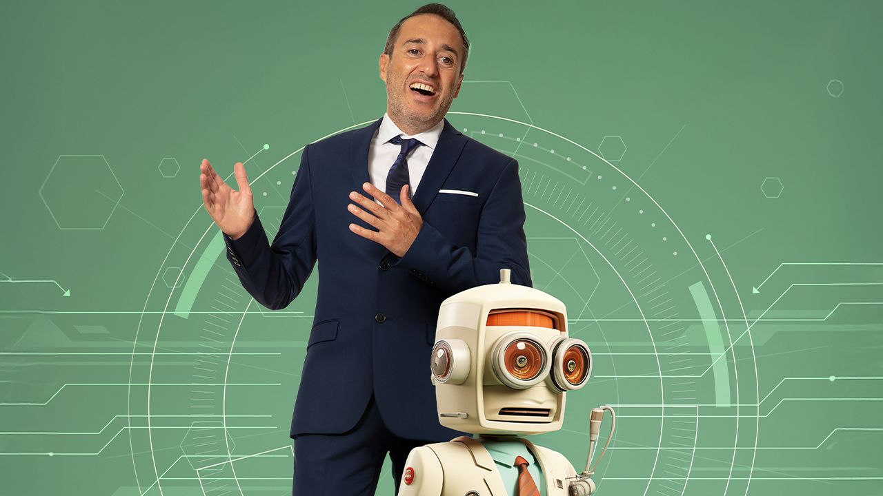 Robotla birlikte sahne alacak! Yapay zeka mizahı tiyatro sahnesinde