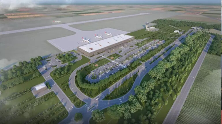 Türkiye'nin 5. bölgesel havalimanı inşaatı yükseliyor! Bayburt - Gümüşhane - 1. Resim