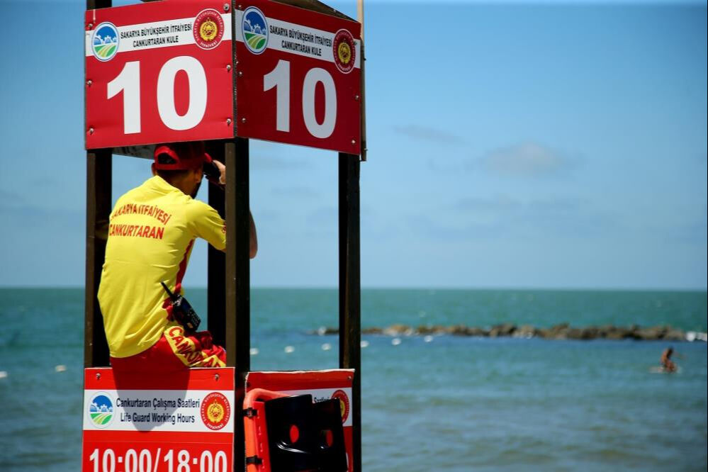 Bir kentte denize girmek yasaklandı - 1. Resim