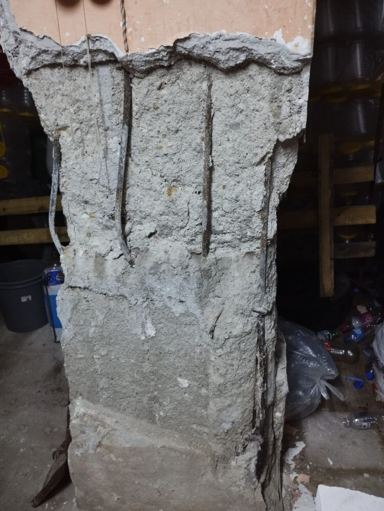 Edirne'de yürekler ağza geldi! Kolonları patlayan bina tahliye edildi... İddia ise çok vahim - 2. Resim