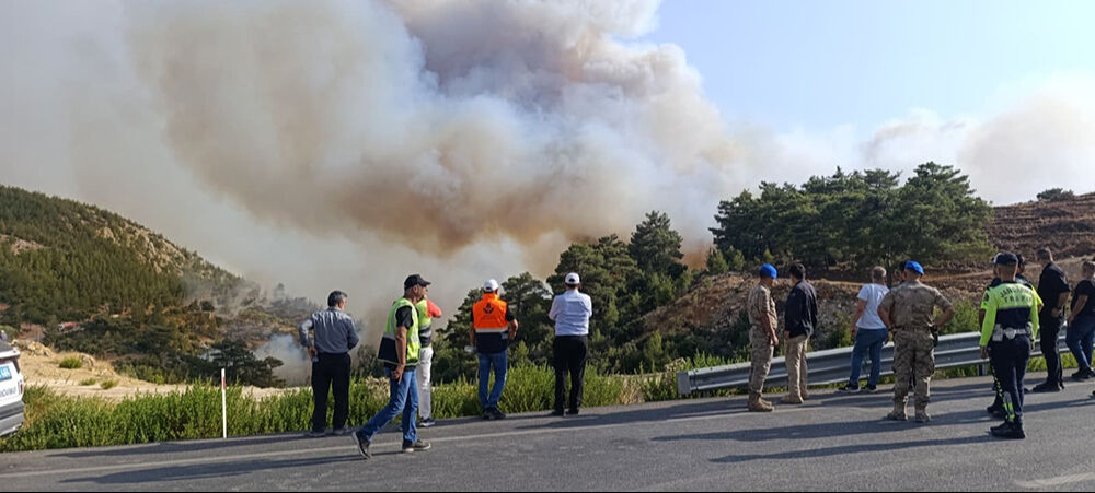 Mersin Silifke'deki orman yangını söndürüldü mü? Validen açıklama var, tahliyeler başladı - 2. Resim