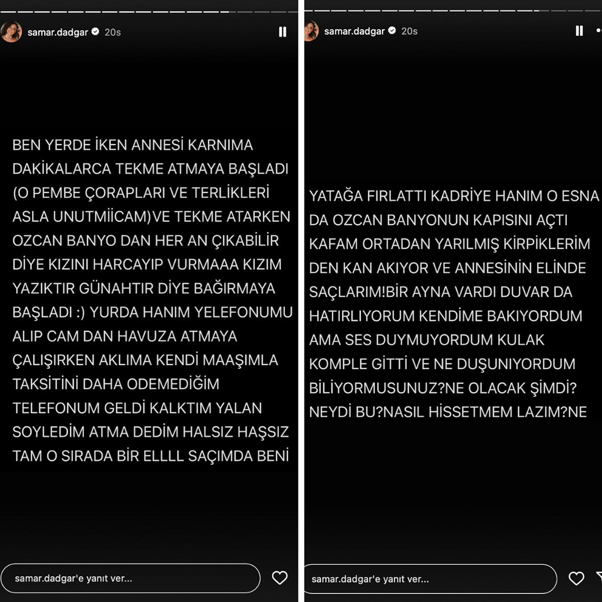 Özcan Deniz'in eşi Samar Dadgar'dan şiddet itirafi! Anlattıkları kan dondurdu: