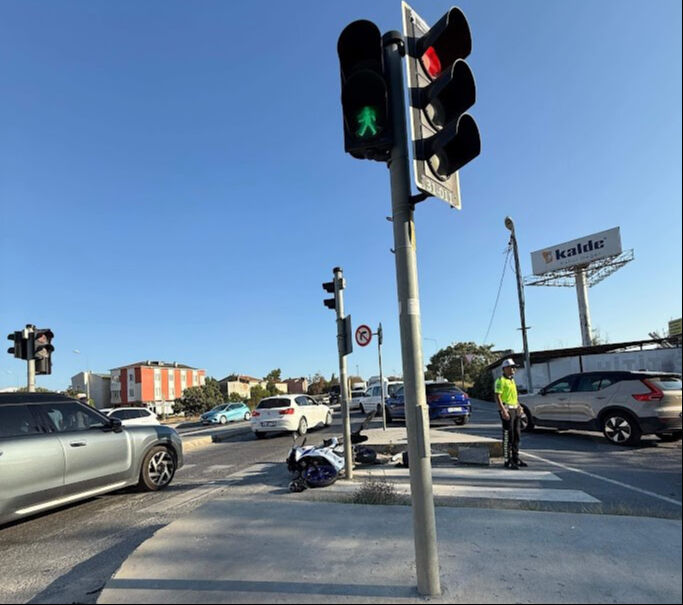 Silivri'de feci kaza kamerada! Yola savrulan 17 yaşındaki sporcu kurtarılamadı - 1. Resim