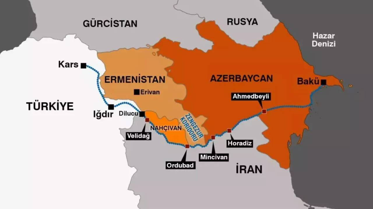 Zengezur Türk dünyasını kalkındıracak! Petrol, doğalgaz ve diğer ürünler Türkiye üzerinden Avrupa'ya gidecek - 1. Resim