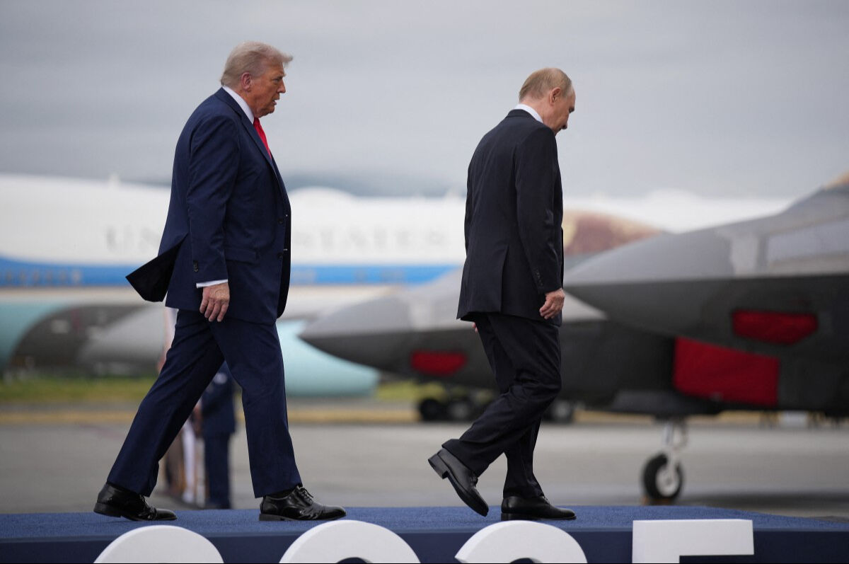 Alaska'da Putin'e zor sorular!