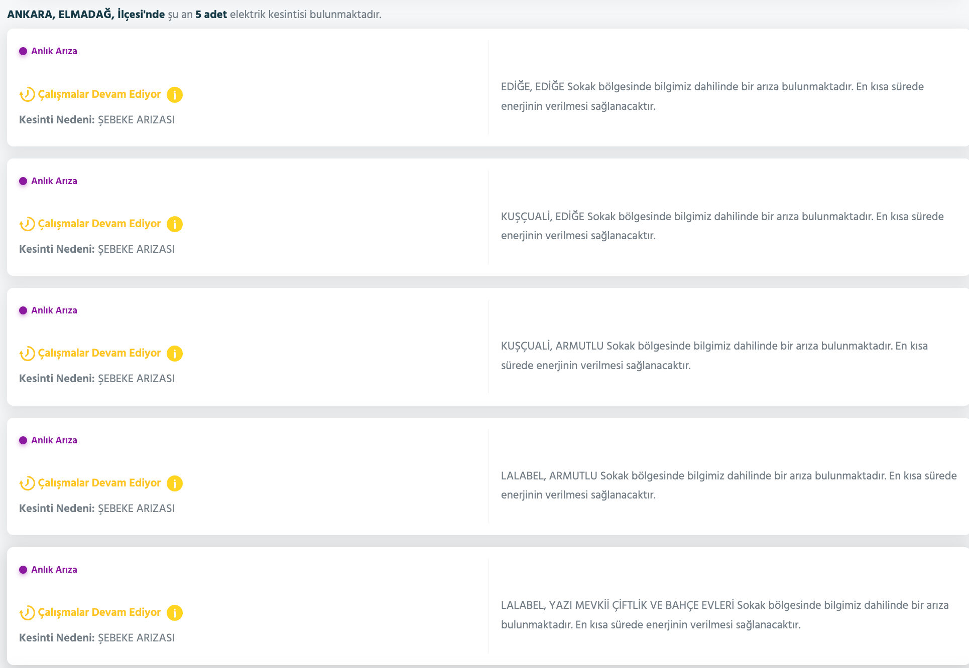 Ankara elektrik kesintisi sorgulama: 15 Ağustos’ta Ankara’da elektrikler ne zaman gelecek? - 9. Resim