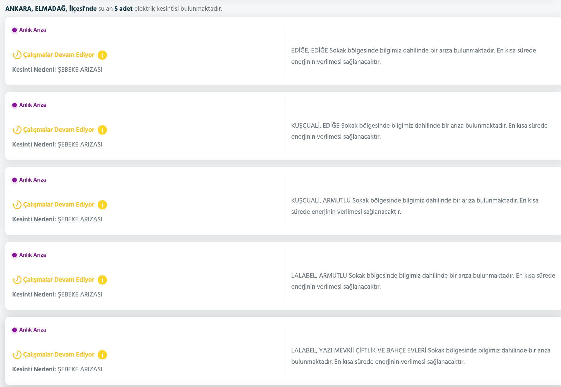 Ankara elektrik kesintisi sorgulama: 15 Ağustos’ta Ankara’da elektrikler ne zaman gelecek? - 10. Resim