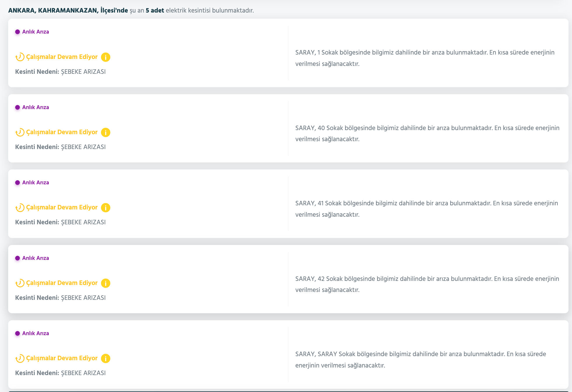 Ankara elektrik kesintisi sorgulama: 15 Ağustos’ta Ankara’da elektrikler ne zaman gelecek? - 12. Resim
