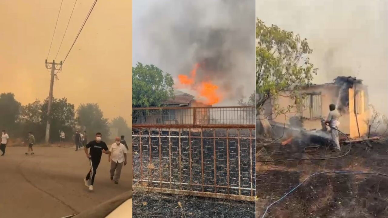 Bursa'da yangın nerede? 15 Ağustos Bursa yangınında son durum - 1. Resim