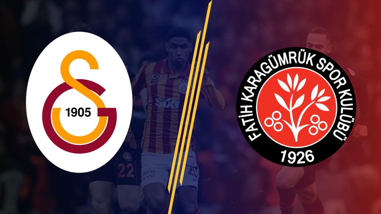 Galatasaray Karagümrük maçı canlı yayın hangi kanalda, saat kaçta? Maçın hakemi Ozan Ergün oldu!
