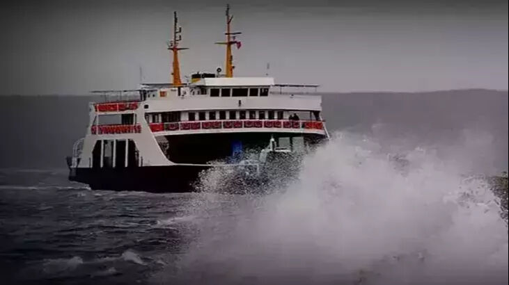 Güney Marmara'da seferler yine iptal! Hava koşulları engel oldu - 1. Resim