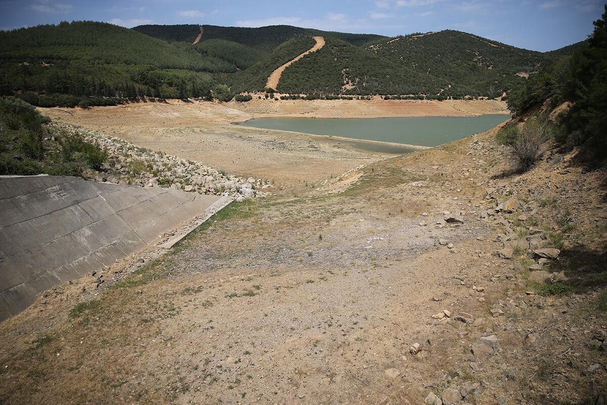 Kadıköy Barajı'nda korkutan manzara: On binlerce insan susuz kalabilir - 6. Resim