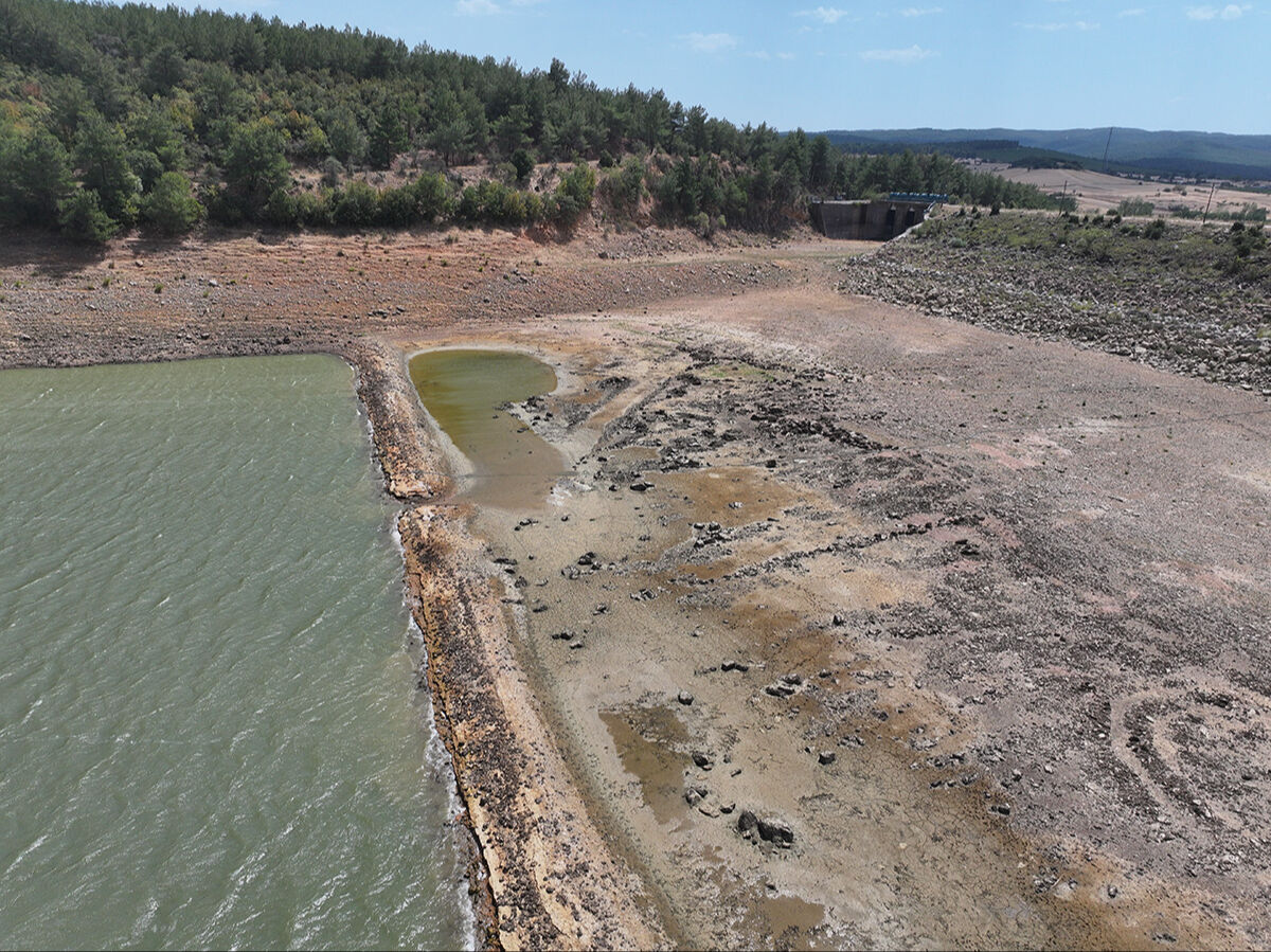 Kadıköy Barajı'nda korkutan manzara: On binlerce insan susuz kalabilir - 2. Resim