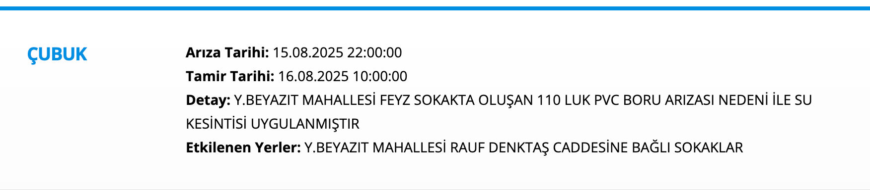 Ankara su kesintisi: ASKİ duyurdu, Ankara'da sular ne zaman gelecek? - 3. Resim