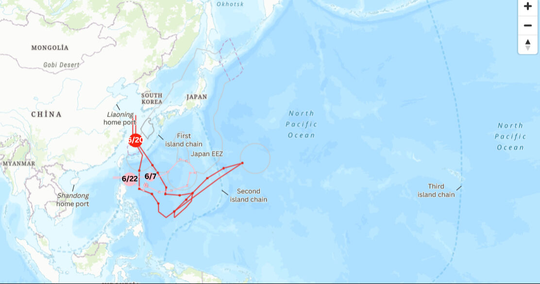 Japonya'dan Çin'e savaş provası! Uçak gemilerine füze simülasyonu dünyayı ayağa kaldırdı - 1. Resim