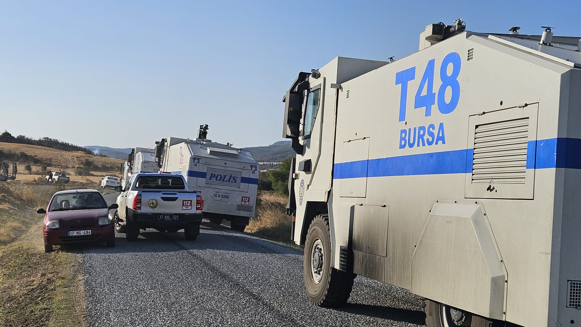 Tarihi yarımadada alevler yükseldi! Gelibolu'da orman yangınına müdahale ediliyor - 6. Resim