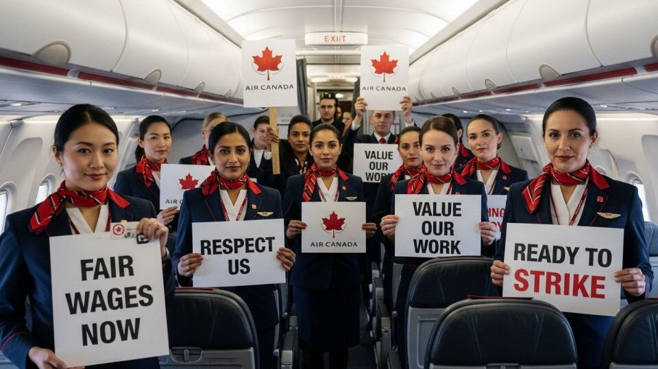 Tüm uçuşlar iptal! Ülkenin en büyük havayolu şirketinde büyük 'grev' krizi - 2. Resim