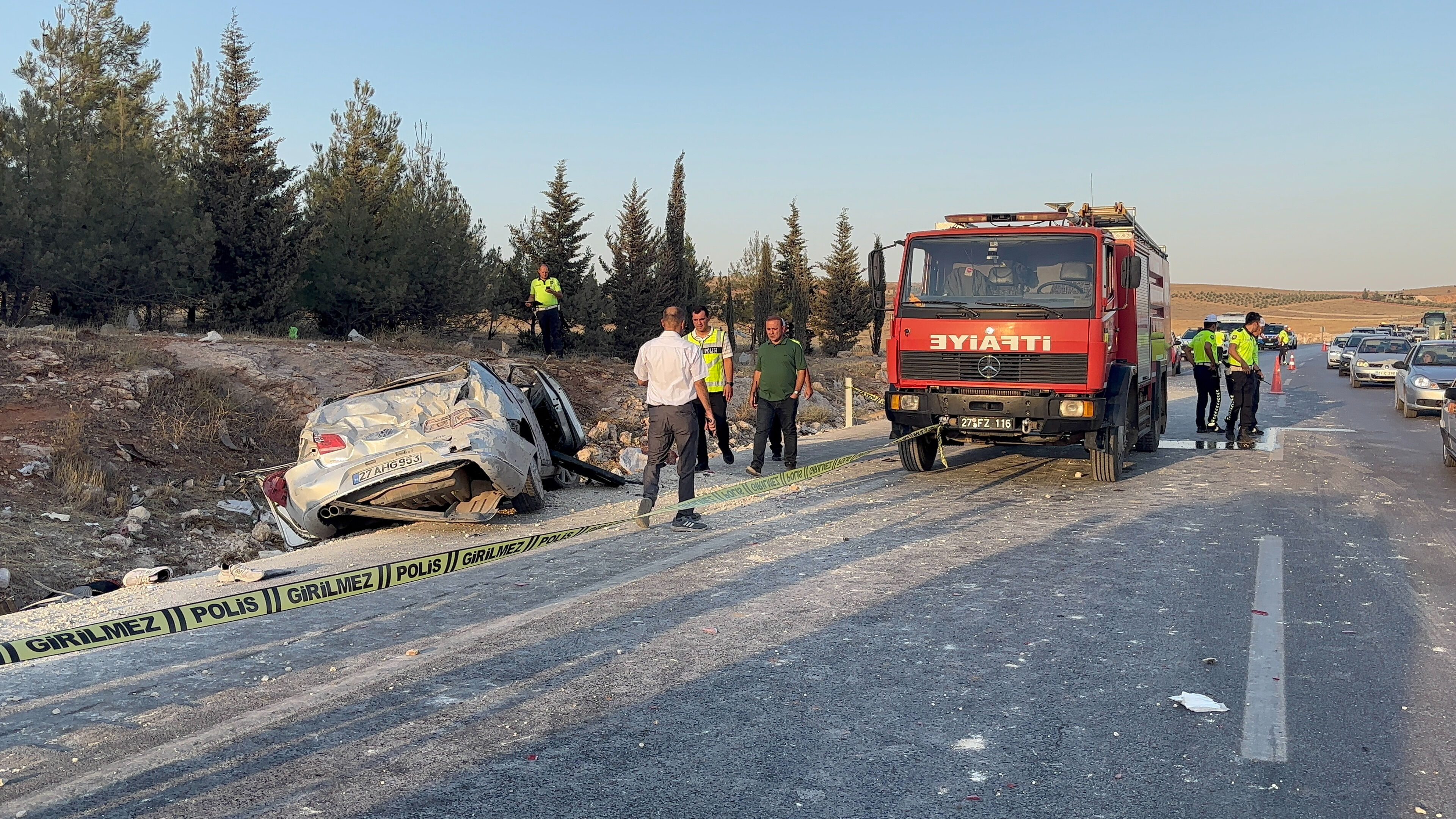 Gaziantep'te feci kaza! Can kaybı ve yaralılar var - 2. Resim