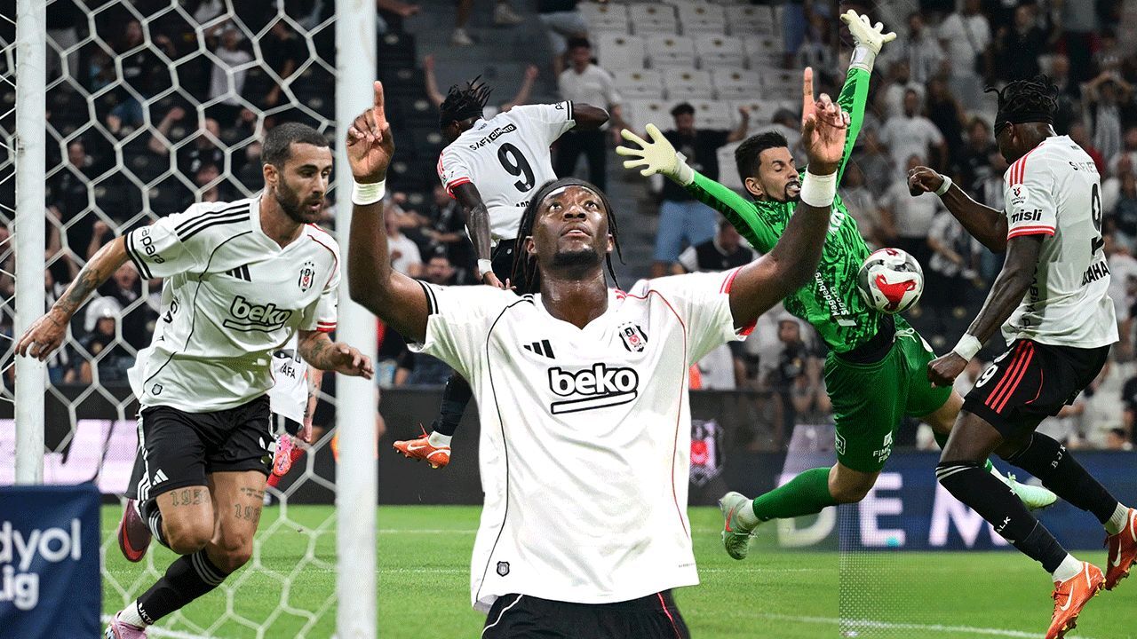 Beşiktaş, çok zorlandığı yeni sezonun ilk maçında Eyüpspor&#039;u mağlup etti! Diriliş Kartal