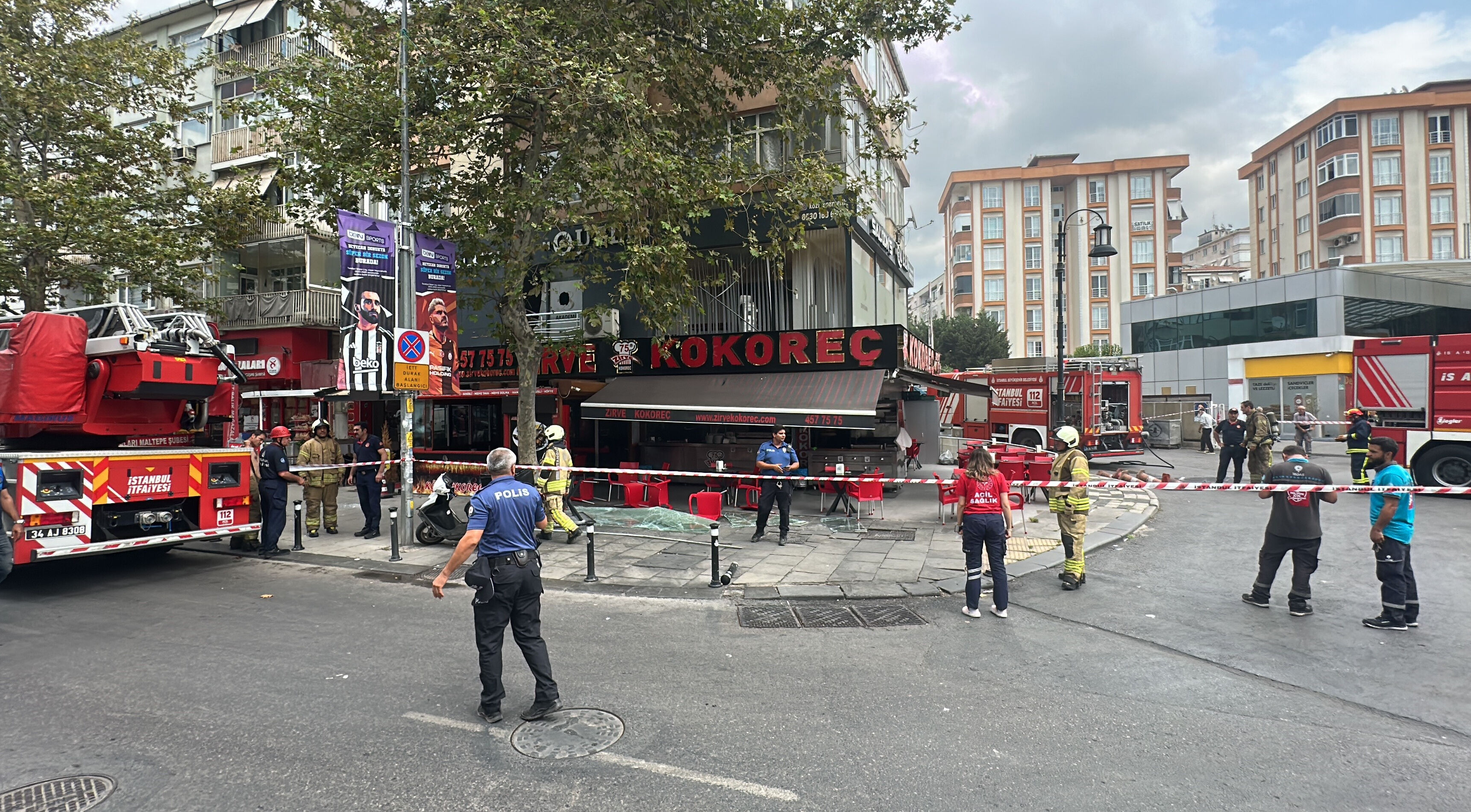 Bağdat Caddesi'nde patlama! Güzellik merkezi savaş alanına döndü - 3. Resim