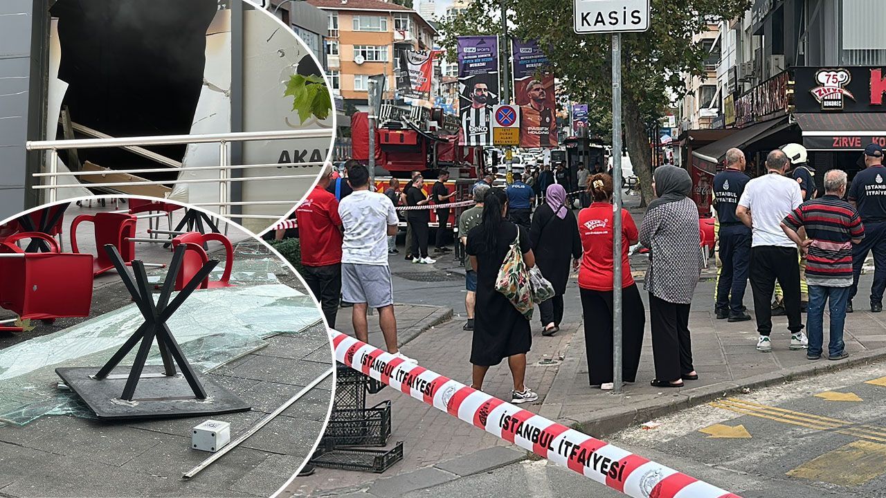 Bağdat Caddesi&#039;nde patlama! Güzellik merkezi savaş alanına döndü